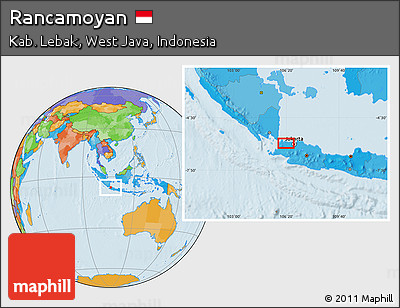 Political Location Map of Rancamoyan