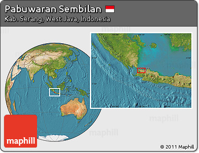Satellite Location Map of Pabuwaran Sembilan