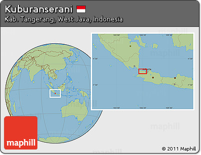 Savanna Style Location Map of Kuburanserani