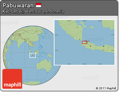 Savanna Style Location Map of Pabuwaran