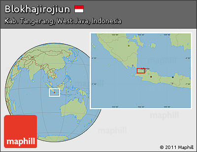 Savanna Style Location Map of Blokhajirojiun