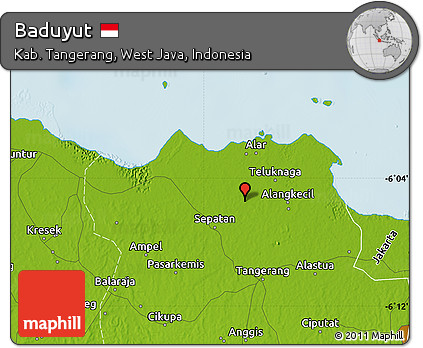 Physical Map of Baduyut