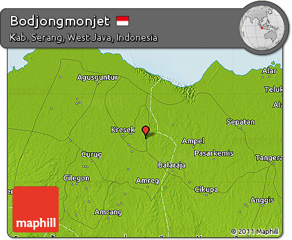 Physical Map of Bodjongmonjet