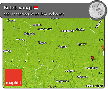 Physical Map of Bulakwangi
