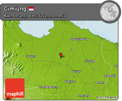 Physical Map of Cimiung
