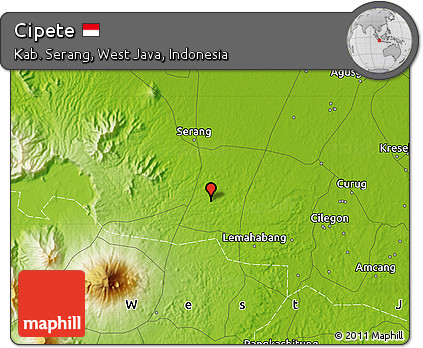 Physical Map of Cipete