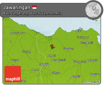 Physical Map of Jawaringan