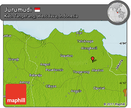 Physical Map of Jurumudi
