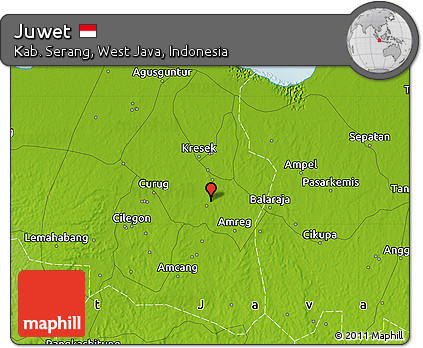 Physical Map of Juwet