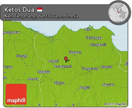 Physical Map of Ketos Dua