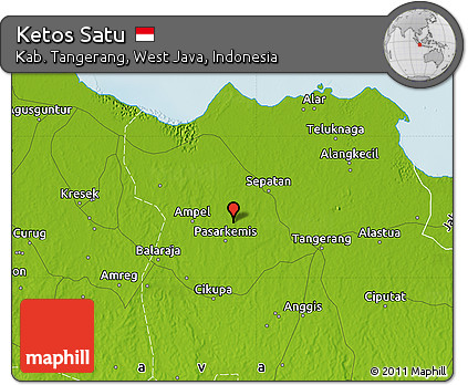 Physical Map of Ketos Satu