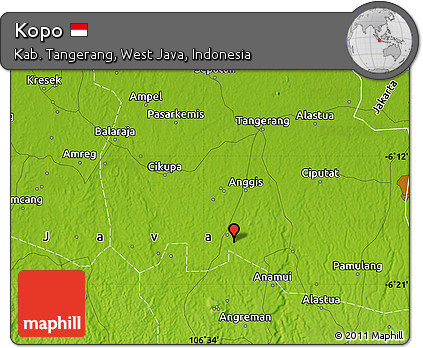 Physical Map of Kopo