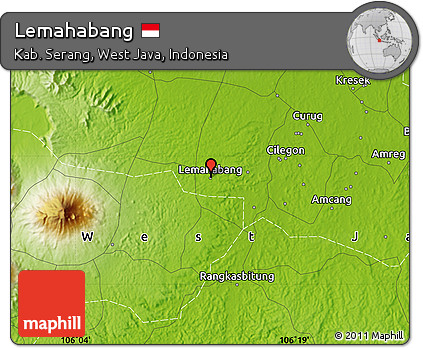 Physical Map of Lemahabang