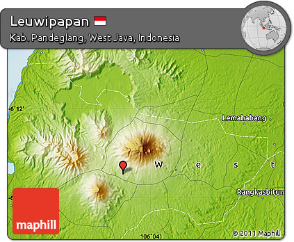 Physical Map of Leuwipapan