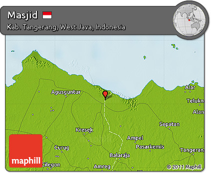 Physical Map of Masjid