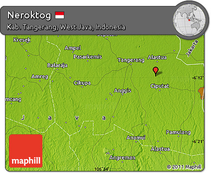 Physical Map of Neroktog