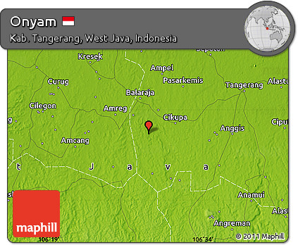 Physical Map of Onyam