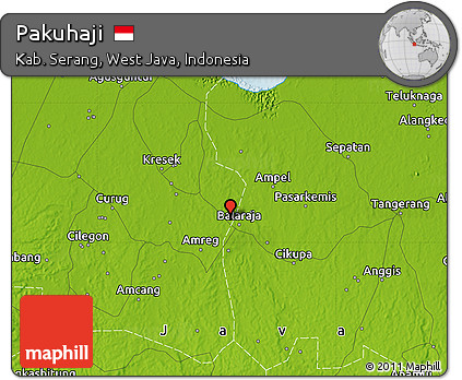 Physical Map of Pakuhaji