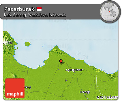 Physical Map of Pasarburak