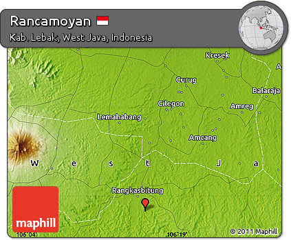 Physical Map of Rancamoyan
