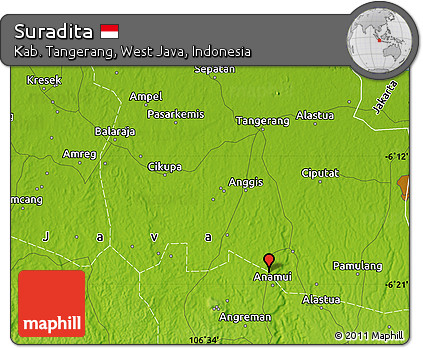 Physical Map of Suradita