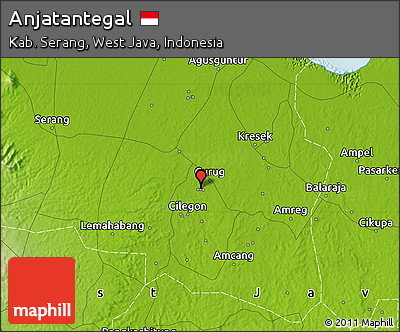 Physical Map of Anjatantegal
