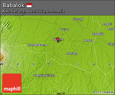 Physical Map of Babalok