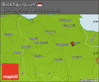 Physical Map of Blokhajirojiun