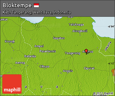 Physical Map of Bloktempe