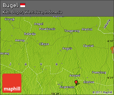 Physical Map of Bugel