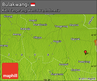 Physical Map of Bulakwangi