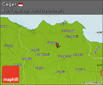 Physical Map of Ceger