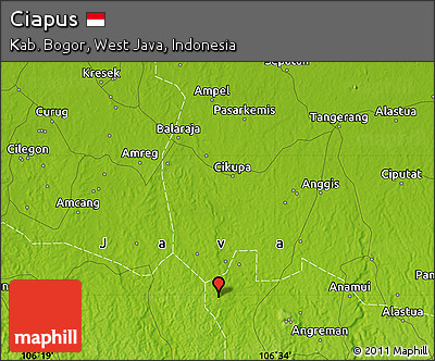 Physical Map of Ciapus