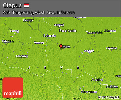 Physical Map of Ciapus