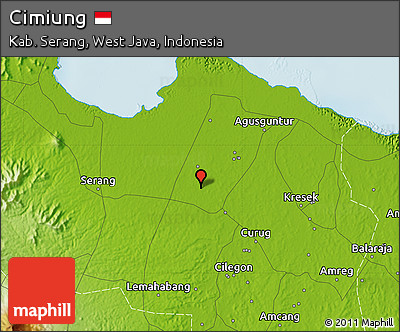 Physical Map of Cimiung