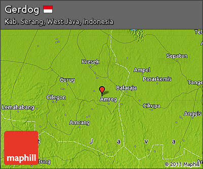 Physical Map of Gerdog