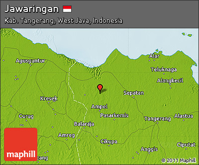 Physical Map of Jawaringan