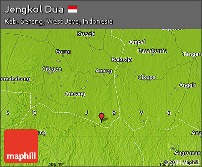 Physical Map of Jengkol Dua