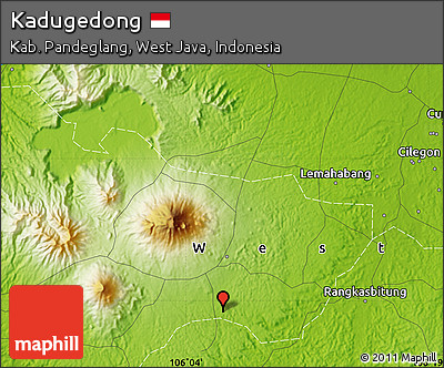 Physical Map of Kadugedong