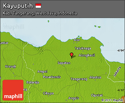 Physical Map of Kayuputih