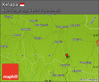 Physical Map of Kelapa