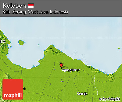 Physical Map of Keleben