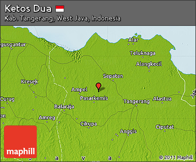 Physical Map of Ketos Dua