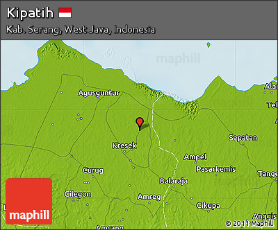 Physical Map of Kipatih