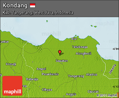 Physical Map of Kondang