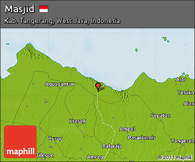 Physical Map of Masjid