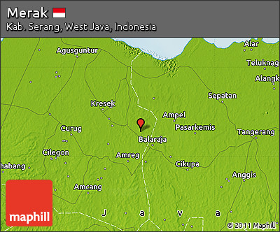 Physical Map of Merak