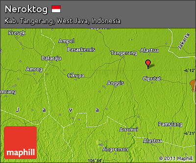 Physical Map of Neroktog