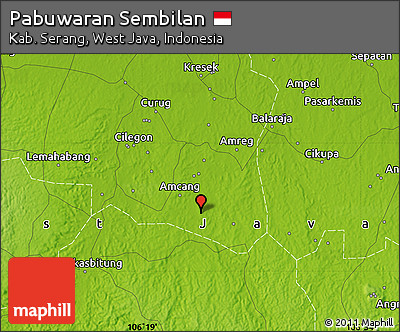 Physical Map of Pabuwaran Sembilan