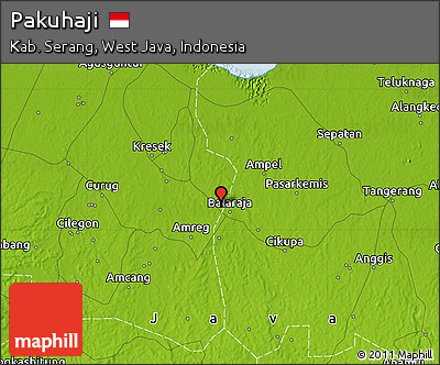 Physical Map of Pakuhaji